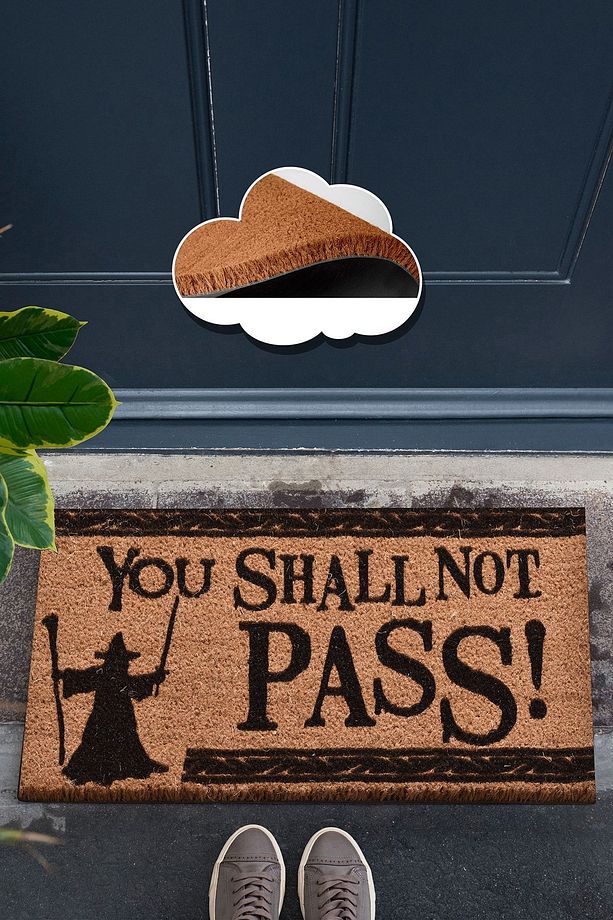 Coco Not Pass Doğal Koko Paspas,kıl Kapı Önü Paspası - 2
