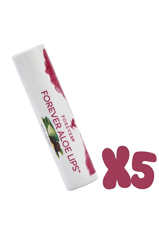Living Aloe Lips - Lip Protection and Moisturizing Cream 5 Pieces