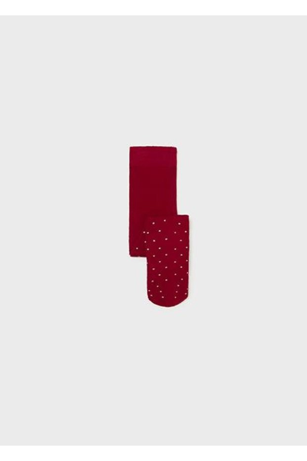 Baby Girl Winter Red Pantyhose 10752 080