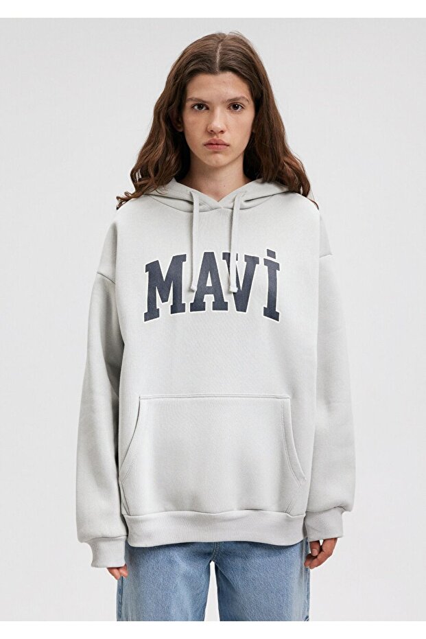 Kapüşonlu Sweatshirt - 6