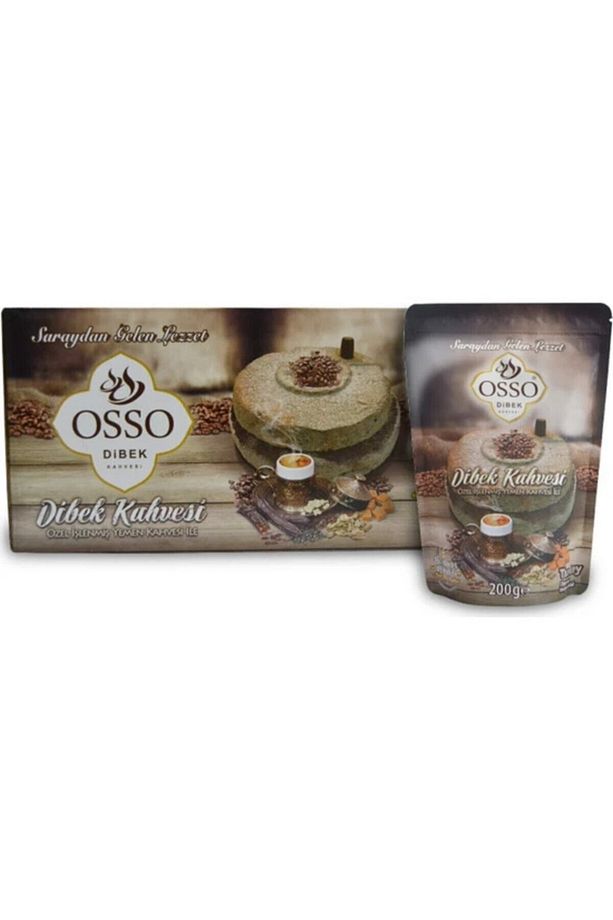 Osso 200 Gr X 24'lü Set Dibek Kahvesi (1 Koli) - 1