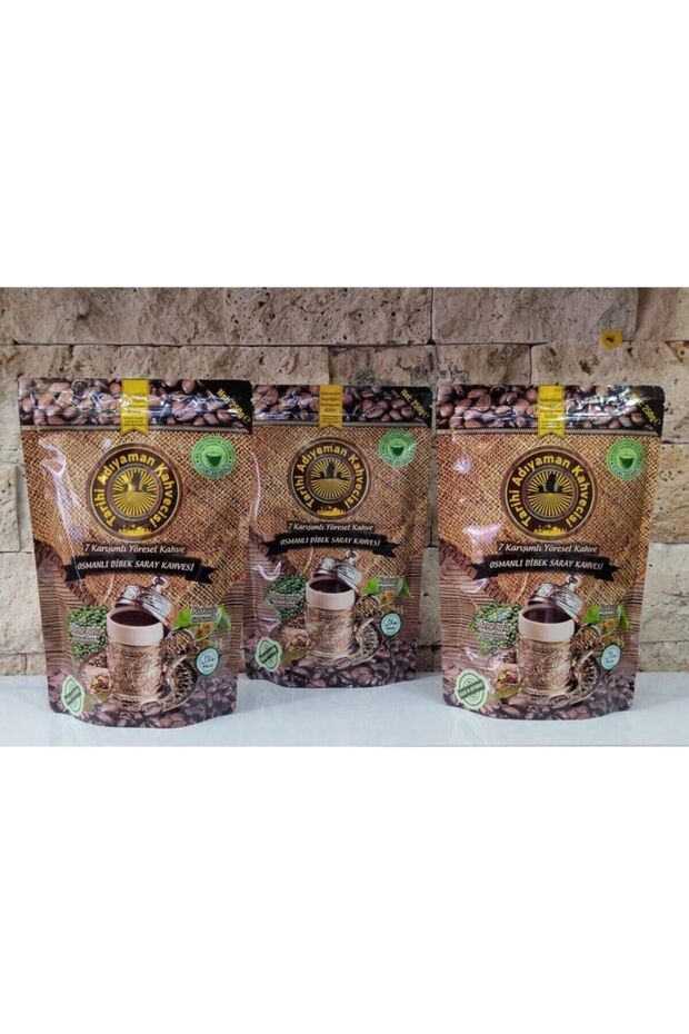 Ottoman Dibek Coffee with Cardamom 3×250 Gr