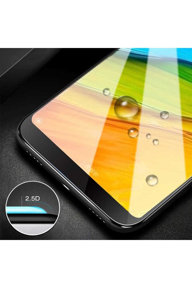 Xiaomi Redmi 5 Plus - Real 9H Rugged Glass Protector Compatible with Shatter-Resistant Edges - 2