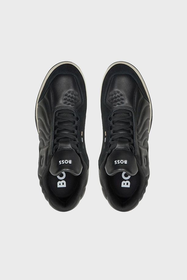 Hakiki Deri Logolu Sneaker Ayakkabı Erkek AYAKKABI 50523190 001 - 5
