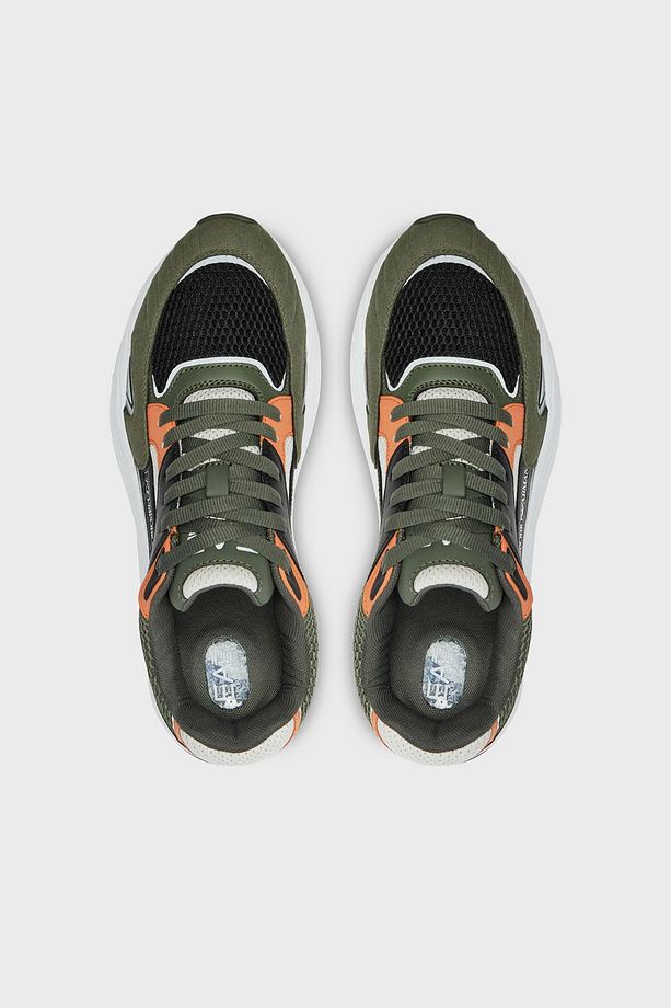Logolu Kalın Tabanlı Sneaker Ayakkabı Unisex AYAKKABI X8X178 XK382 U035 - 4