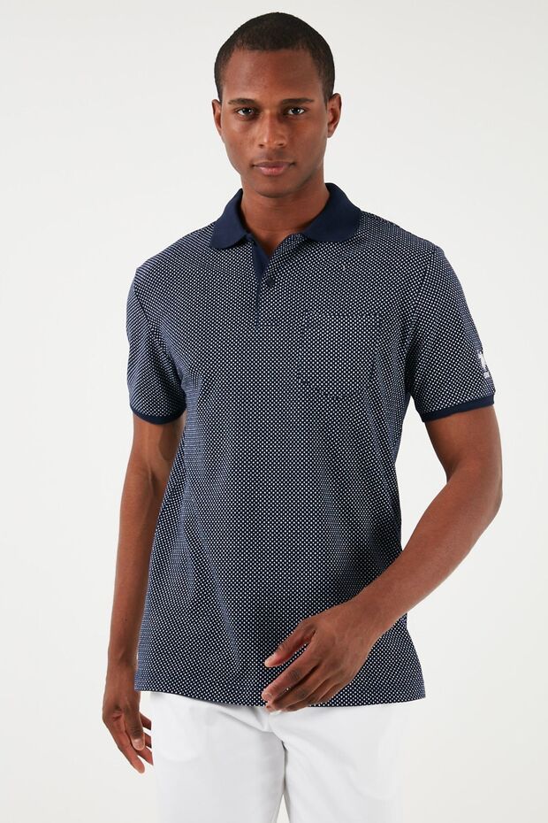 U.S. Polo Logo 100% Cotton Regular Fit Polo Neck T Shirt Men POLO NECK T SHIRT G081GL0111826892