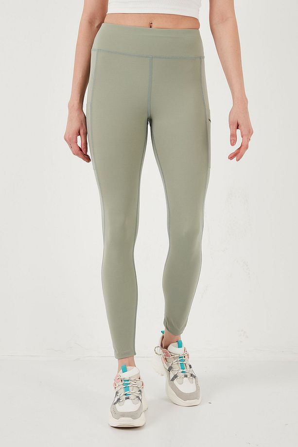 Streç Slim Fit Yüksek Bel Tayt  TAYT 4M 26MD1034 4FX - 1