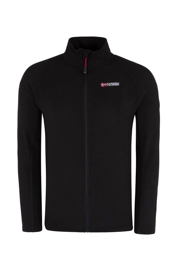 Erkek Siyah Polar Sweatshirt TUG - 1