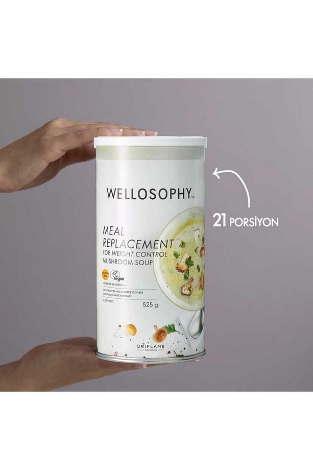Wellosophy İçin Öğün Yerini Alan Gıda Mantar Çorbası - 1