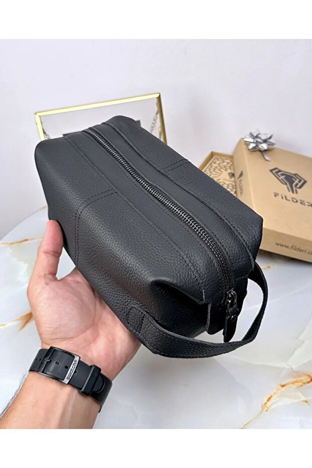 Premium Elite Handbag with Grip Tape Genuine Leather 2057