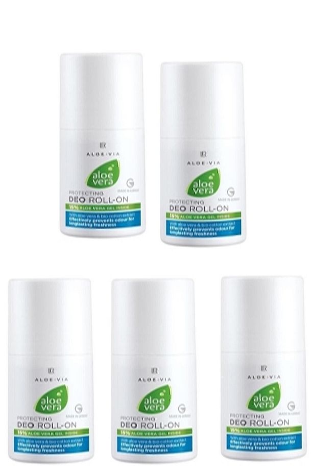 Aloe Vıa Aloe Vera Deo Roll-on 50ml 5`li Set - 1