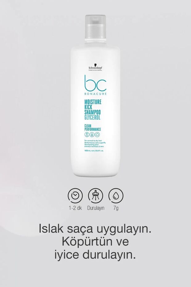 Bc Clean Nem Yükleme Şampuanı 1000ml - 3