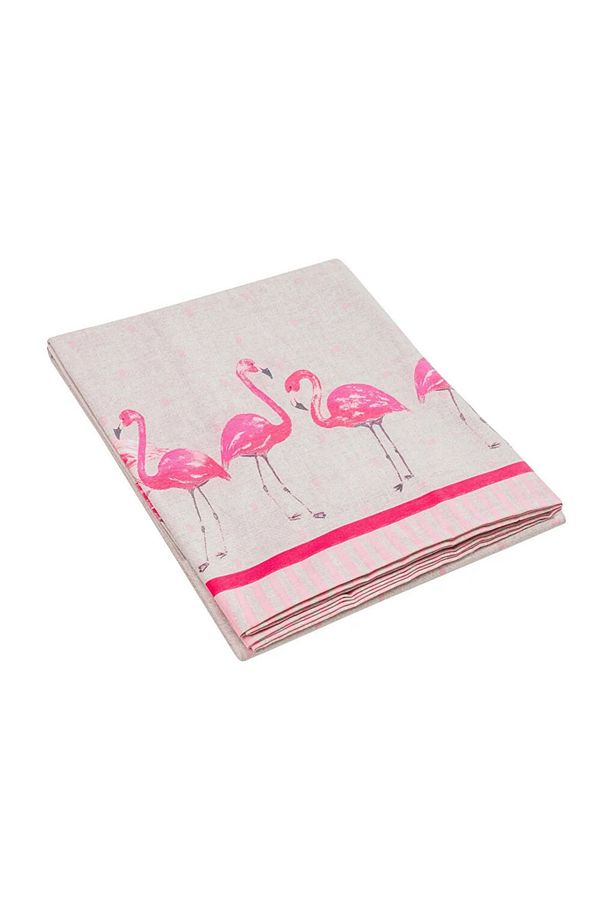 Flamingo Baskılı Masa Örtüsü 150x200 Cm - 5