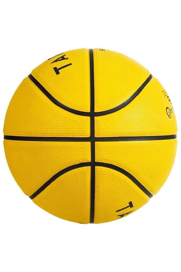 5 Numara Tarmak Basketbol Topu - 5 Numara - Sarı - R100 Golden State Warriors Pompa dahil değildir - 4