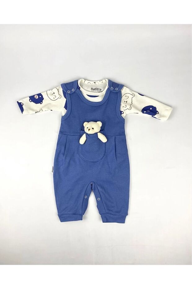 Baby Rompers with Teddy Bear