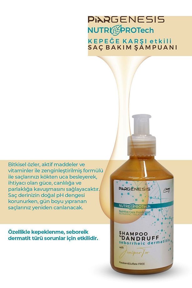 Nutri Protech Nutritive Care Protection Kepeğe Karşı Şampuan Seborrheic Dermatitis 250 Ml - 1