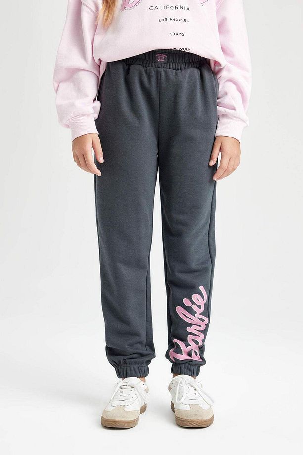 DFC - Kız Çocuk Barbie Jogger Eşofman Altı - 5