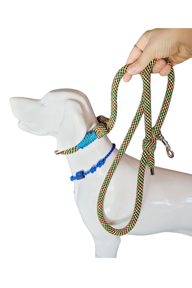Köpek Kayışı Ve Boğma Eğitim Tasma Tek Ip Üzerinde (orta Irk Içindir) - 5