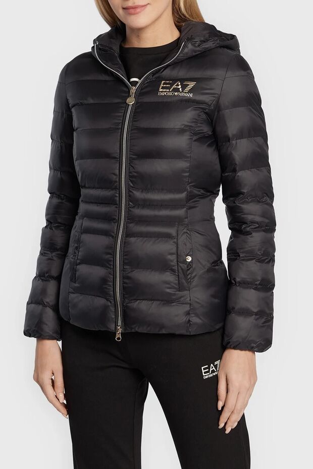 Regular Fit Zippered Hooded Puffer Coat COAT 6LTB03 TN88Z 1200