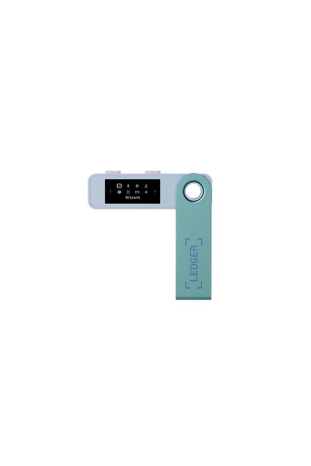 Nano S Plus Pastel Yeşil Kripto Donanım Cüzdanı - 3
