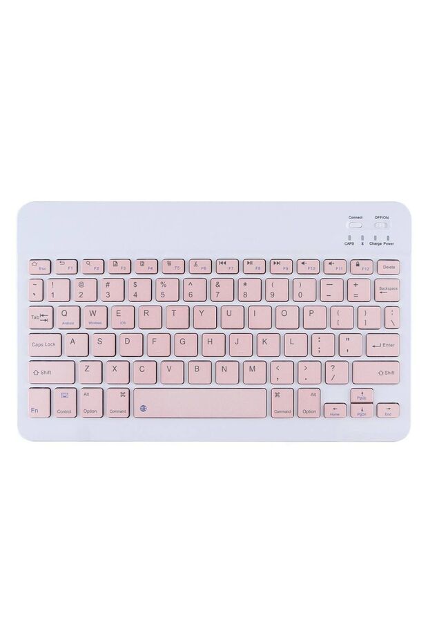 Ipad Mini 2 A1489 A1490 A1491 Uyumlu Kablosuz Bluetooth Klavye Mouse Set - 2