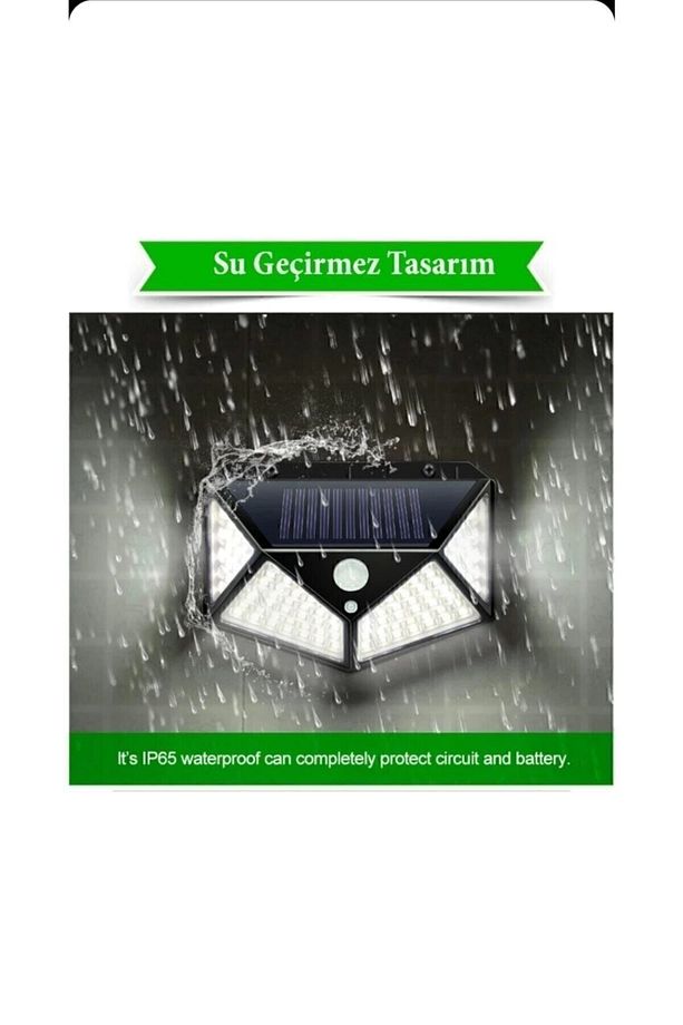 Sensörlü Solar Duvar Lambası - 6