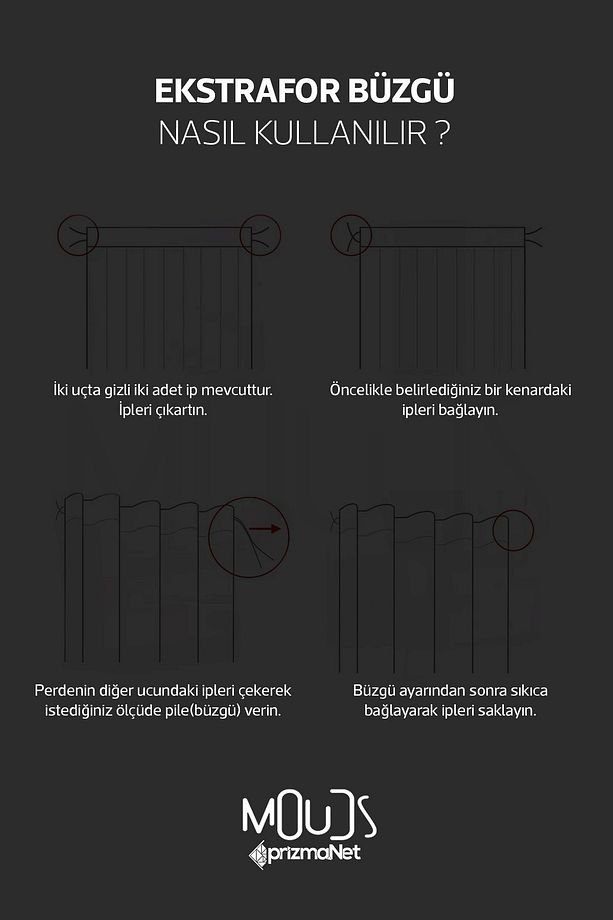 Rock'n Roll Desenli Fon Perde Genç Odası Oturma Odası Süet Dijital Baskılı Ekstrafor Büzgü TEK KANAT - 4