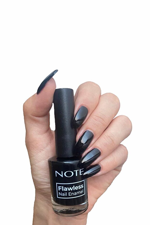 Nail Flawless Oje 20 Night Time - Siyah - 1