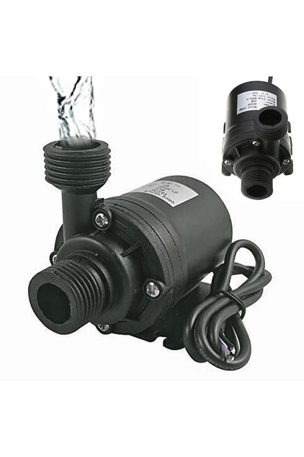 12 Volt Dc Mini Dalgıç Pompa Devirdaim Su Pompası Hidrofor 19 Watt - 3