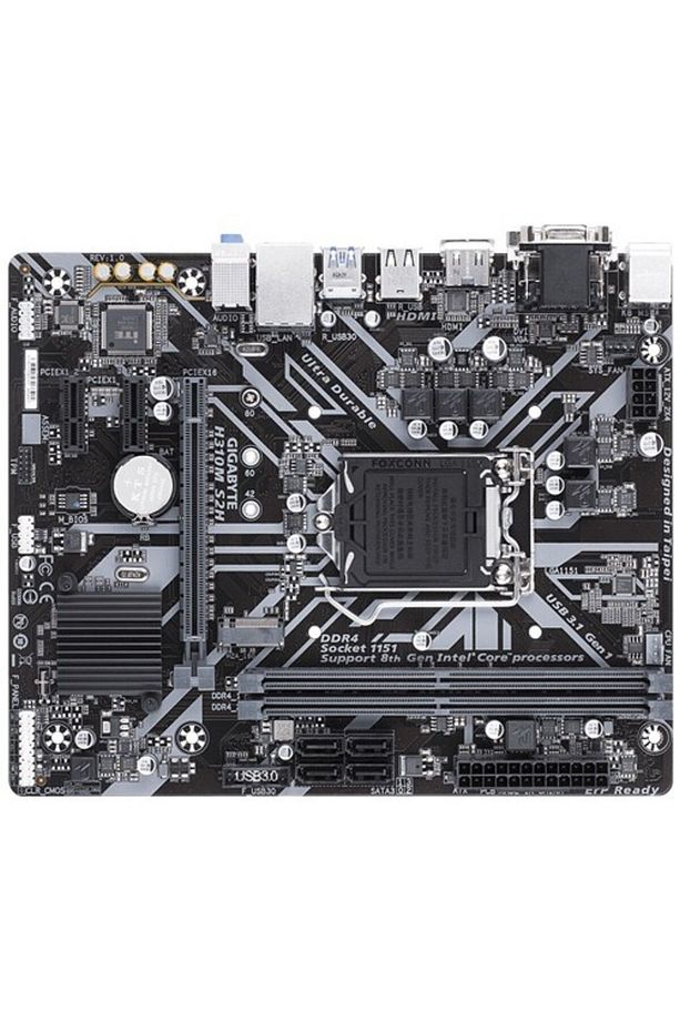 H310m-s2h Rev 1.2 2xddr4 Vga Dvı-d 1xglan 1xm.2 1151pin Anakart - 1