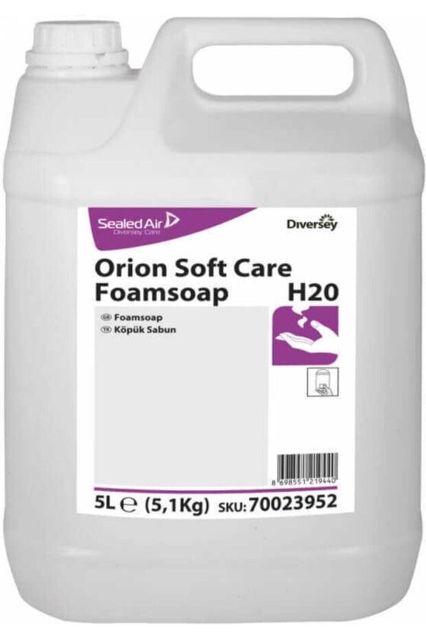 Orion Softcare Foam Soap H20 Köpük Sabun 5lt - 1