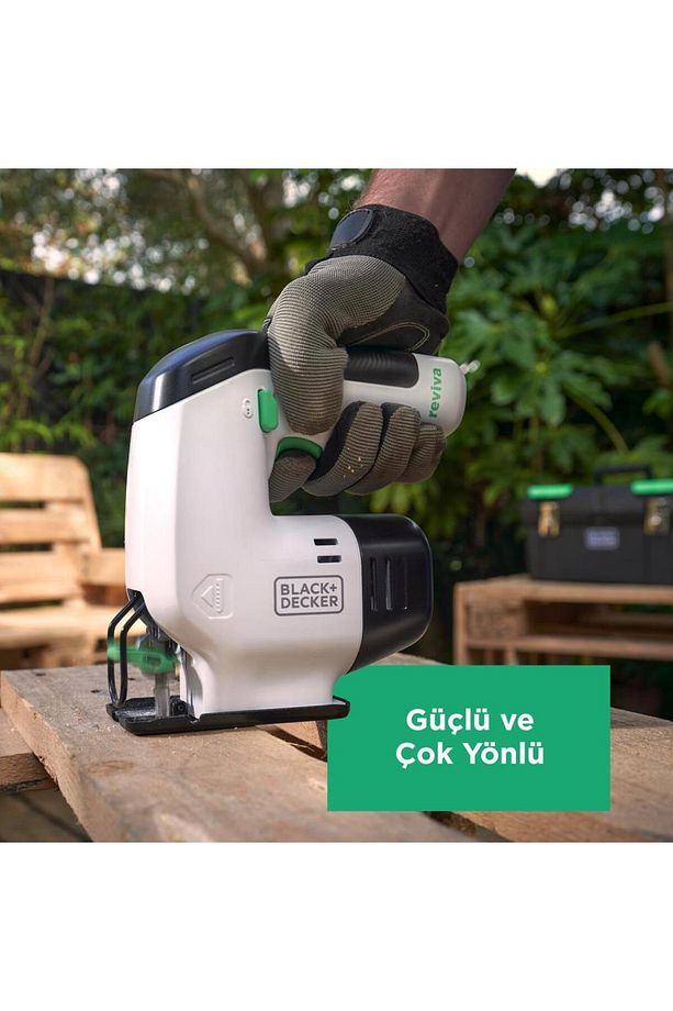 Black & Decker Reviva Revj12c-qw 12v Şarjlı Dekupaj Testere Makinesi - 2