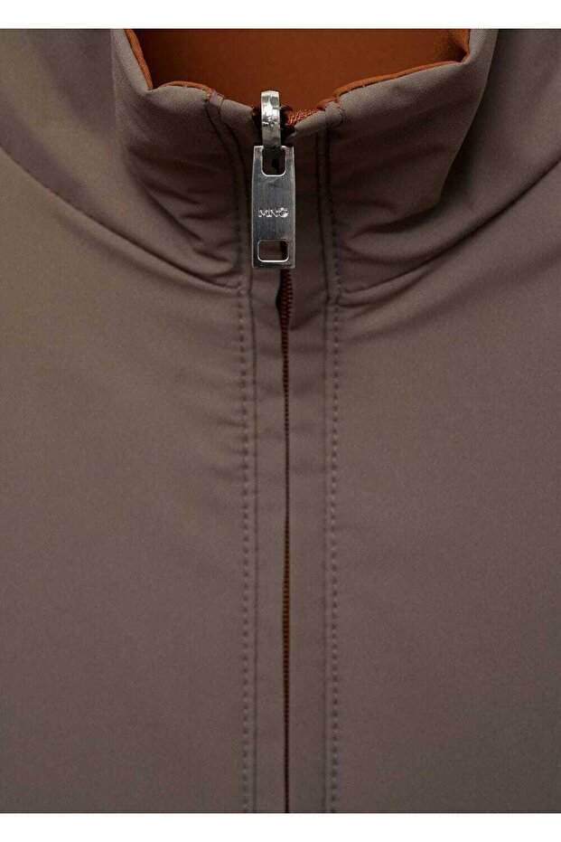 Çift Taraflı Su Itici Kapitone Ceket - 5