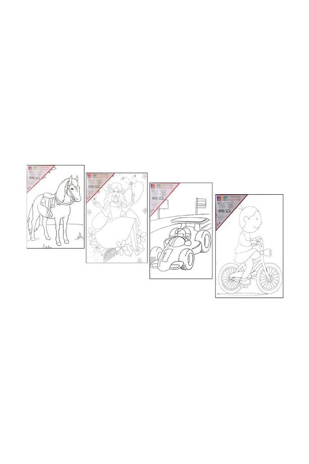 Çerçeveli Tuval Desenli 25X35 Cm Sdt2535B Asorti (1 Adet) - 1