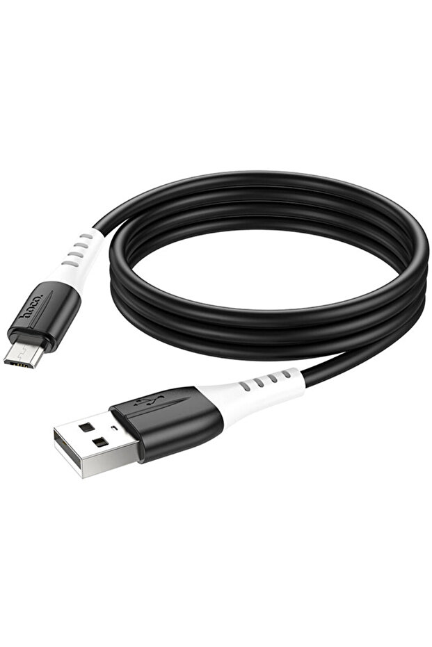 X82 Micro Usb To Usb 2.4a Silikon Data Ve Şarj Kablosu - 4