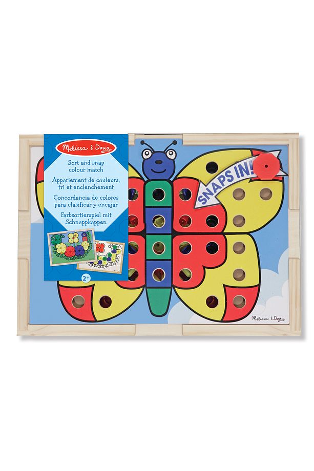 Melissa And Doug Ahşap Diz Yerleştir - Renkler - 1