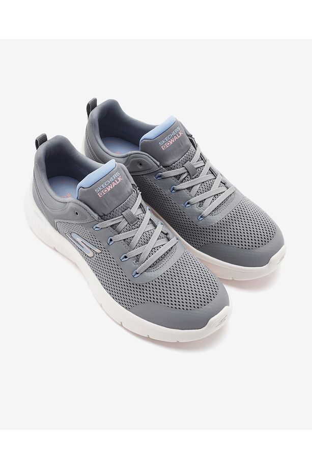 GO WALK FLEX - CALEY Kadın Gri Yürüyüş Ayakkabısı 124817TK GYBL - 6