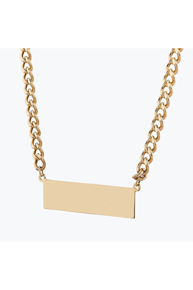 Altın Plaka Kolye - 3