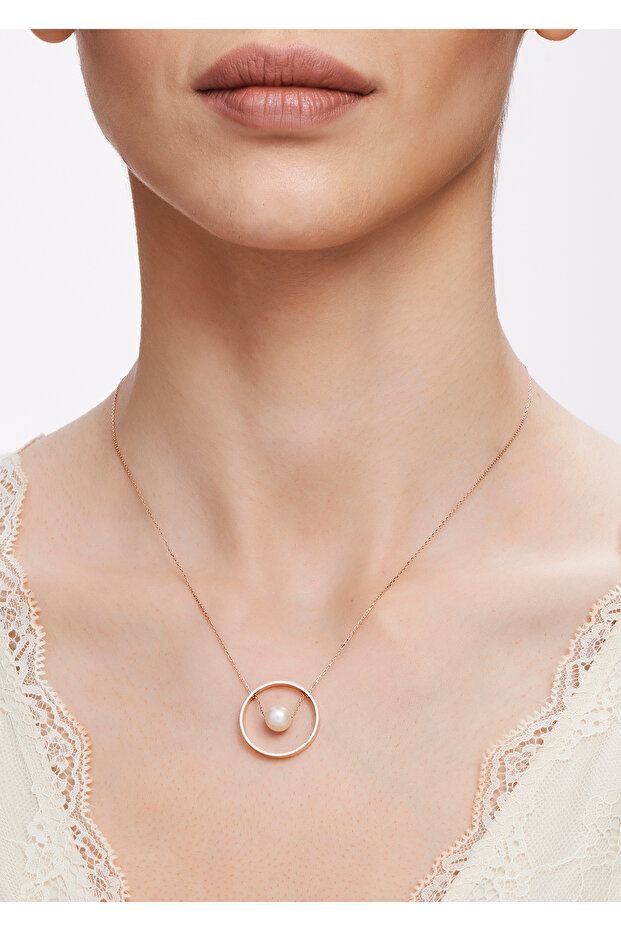 Altın İnci Kolye - 1