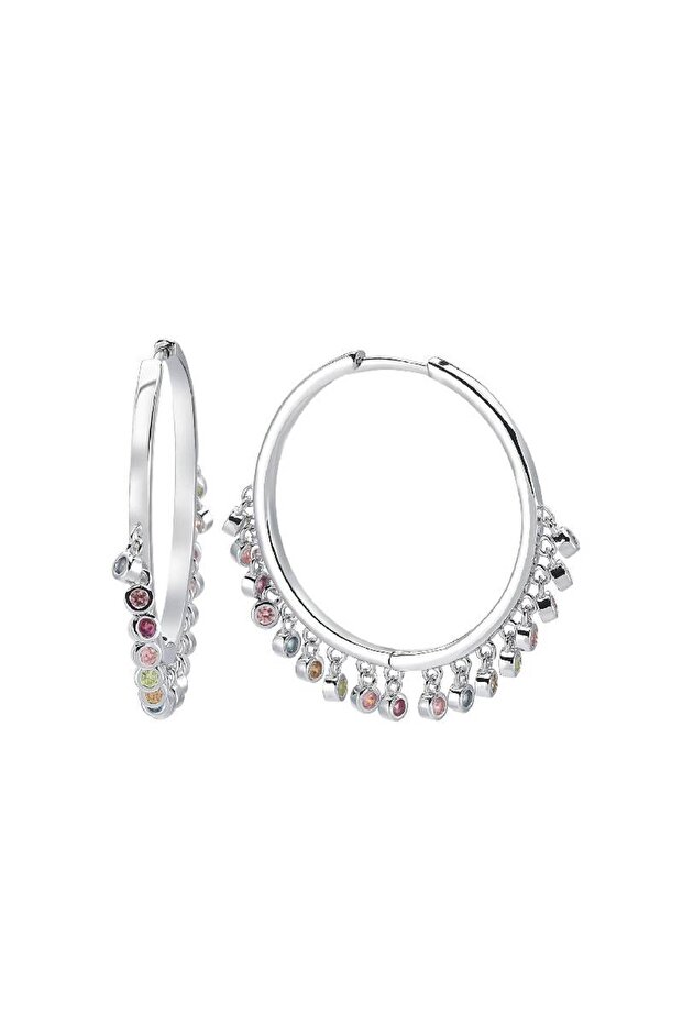 Silver Halka Küpe - 3