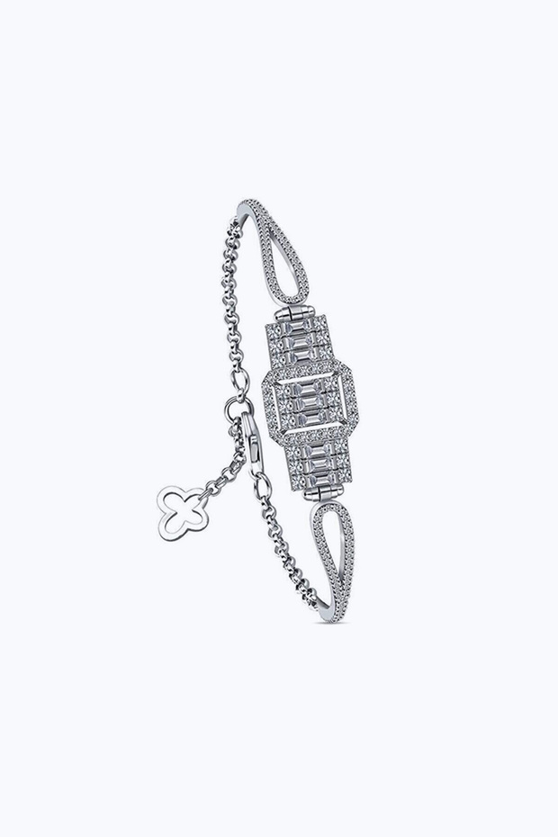 Gümüş Baget Bileklik - 6