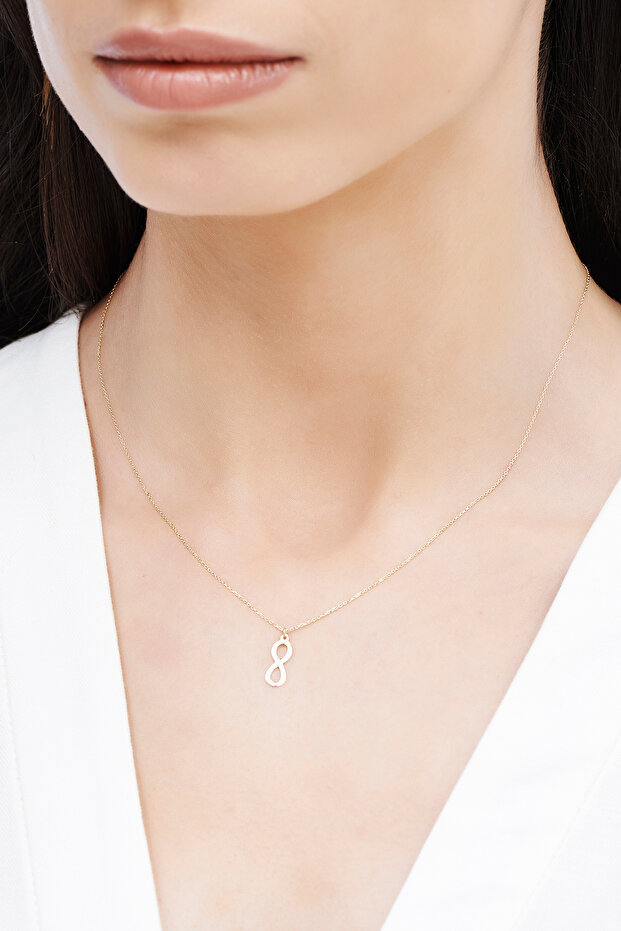 Altın Sonsuzluk Kolye - 1