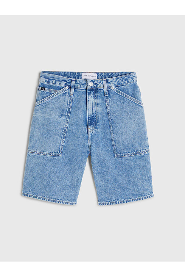 Kadın 90S Straight Denim Şort - 8