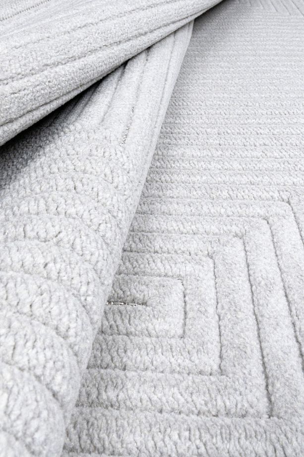 Qavalli Sisal Krem Yumuşak Doku Salon Oturma Odası Mutfak Çocuk Odası Halısı - 3