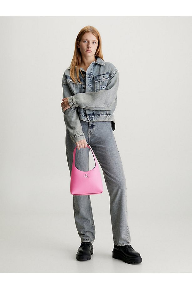 MINIMAL MONOGRAM SHOULDER BAG - 3