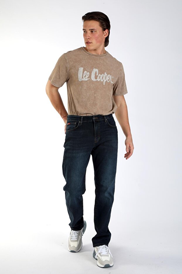 Ricky men's high-rise straight fit comfort jeans - blue