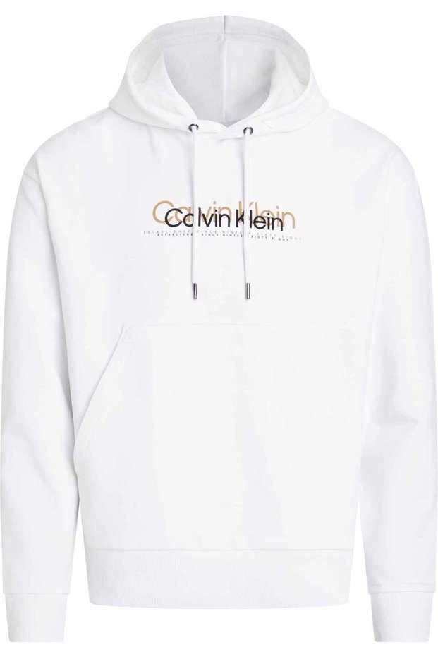 Erkek Double Flock Logo Sweatshirt