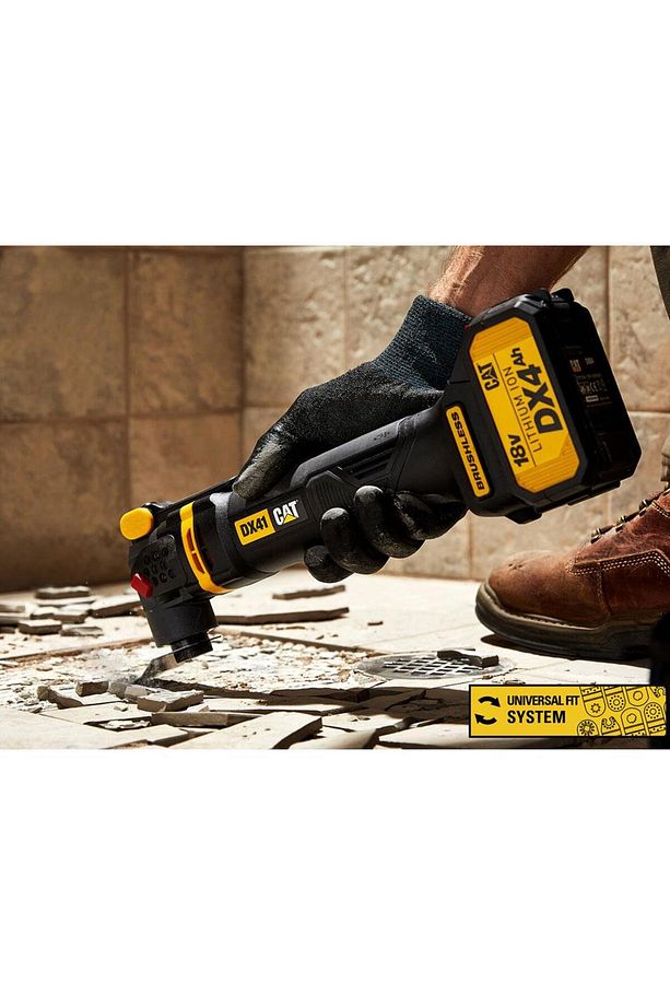 Dx41b 18volt Kömürsüz Profesyonel Çok Amaçlı Devir Ayarlı Raspalama 14 Adet Aksesuar (akü Dahil - 3