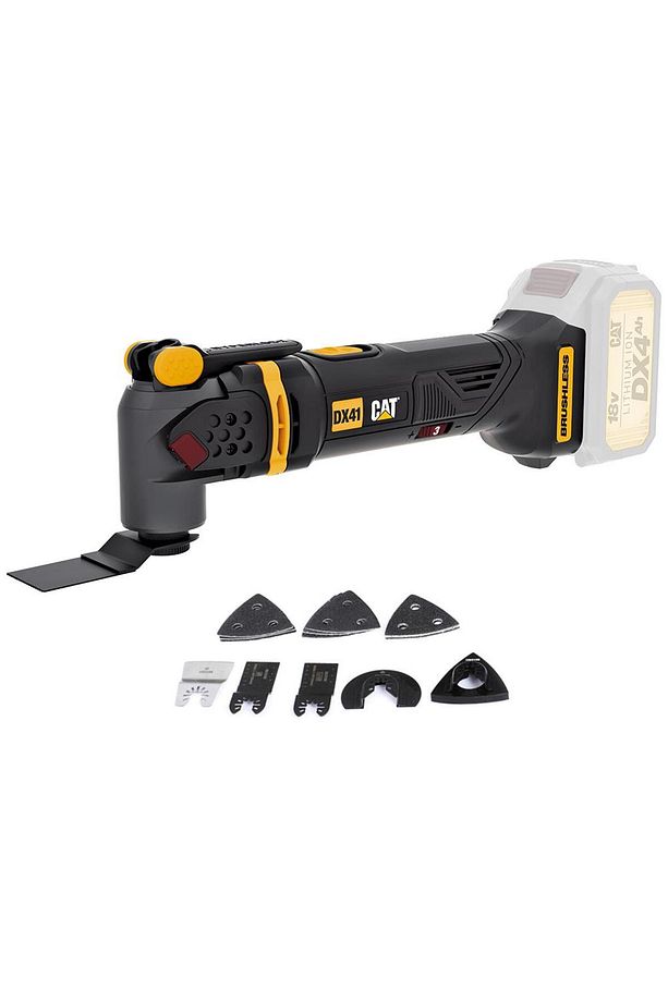 Dx41b 18volt Kömürsüz Profesyonel Çok Amaçlı Devir Ayarlı Raspalama 14 Adet Aksesuar (akü Dahil - 1