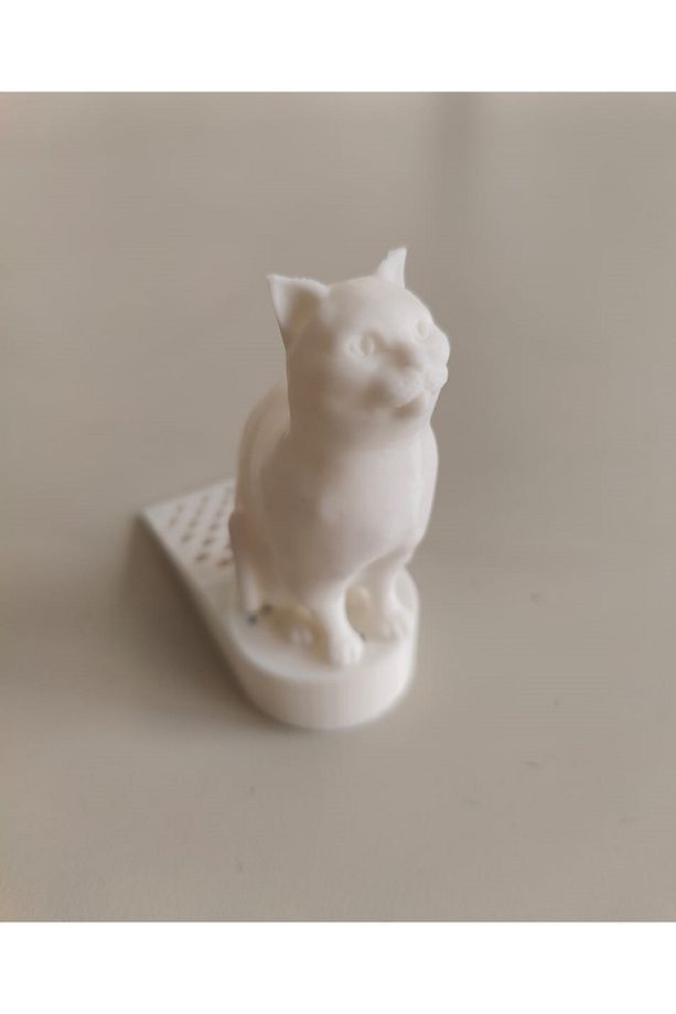 Sevimli Kedi Kapı Stoplayıcı Kapı Tutucu Kapı Altı Takozu Kapı Durdurucu Beyaz - 1
